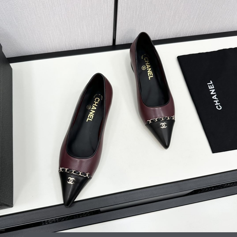Ch*el flat shoes